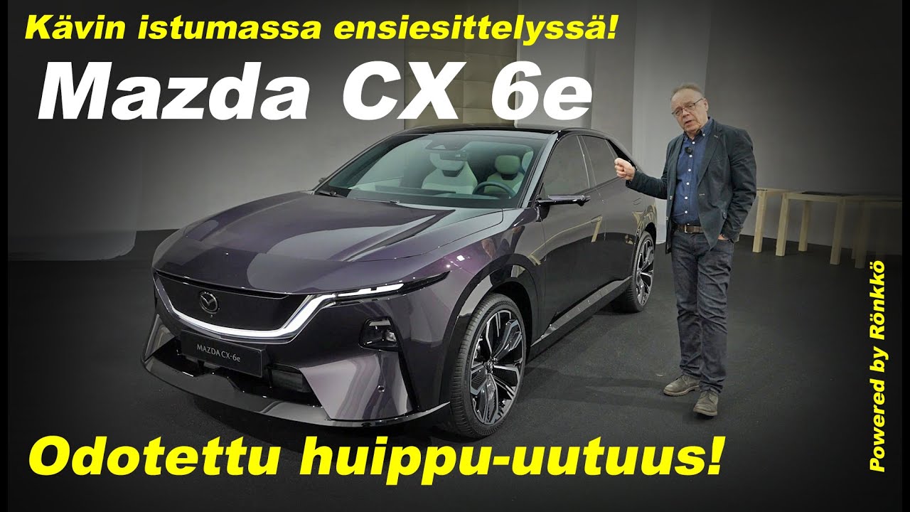Ensi-istunnossa ISO Mazda CX 6e - katumaasturi!