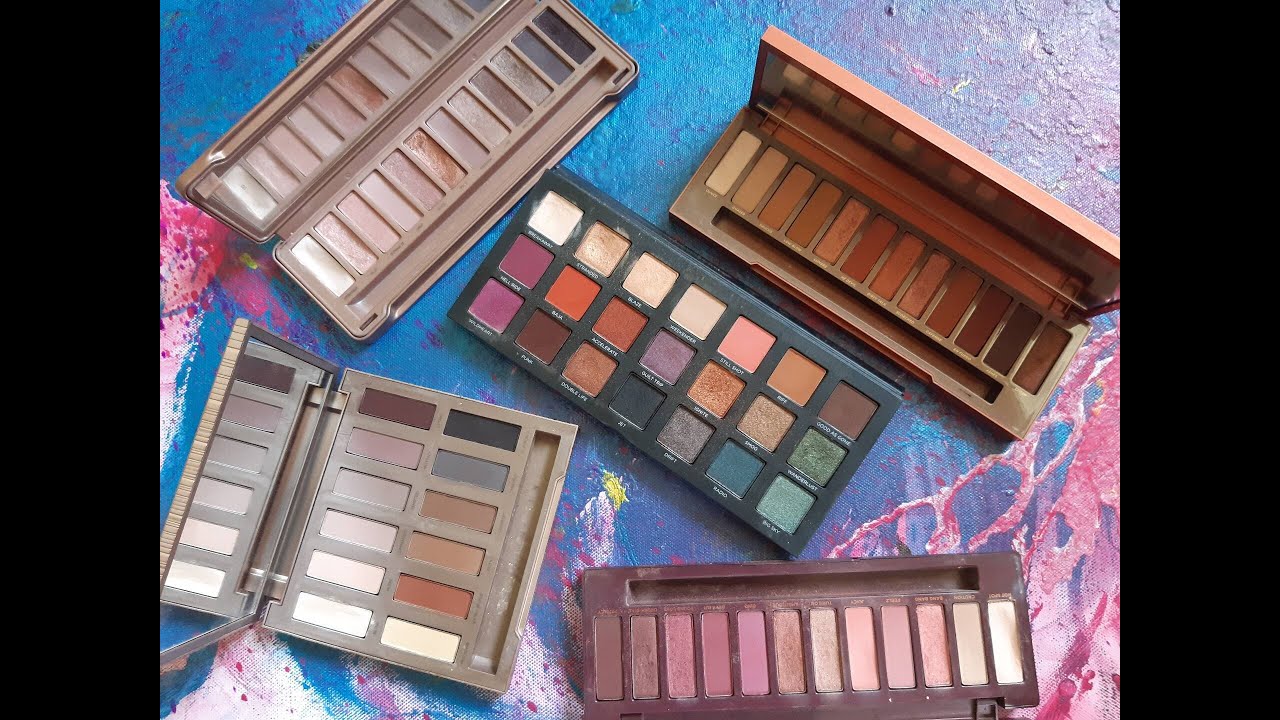 Urban Decay, Ranking Naked Palettes!
