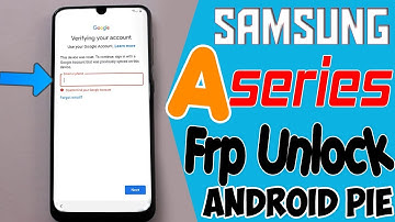 Bypass Google Account Samsung A10,A20,A30,A50,A60,A70,A90,S9,S10 Frp Unlock Android Pie 9.0