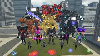 EVOLUTION TITAN TV MAN BOSS VS SKIBIDI TOILET 1-78 BOSSES: ASTRO TV MAN VS ASTRO GMAN 5.0 UPGRADED