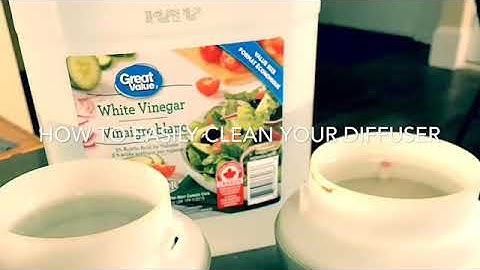 How to Easily Clean your Young Living Diffuser