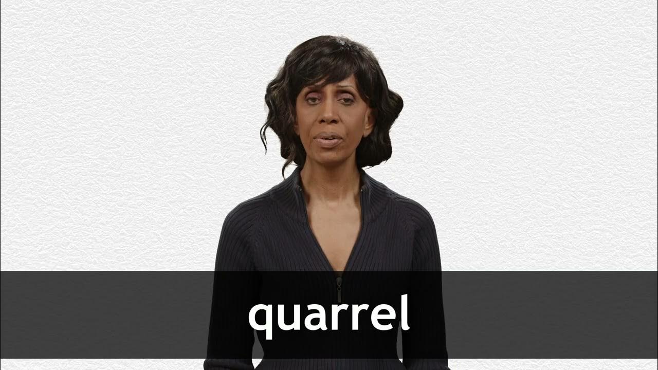 How to pronounce QUARREL in American English YouTube