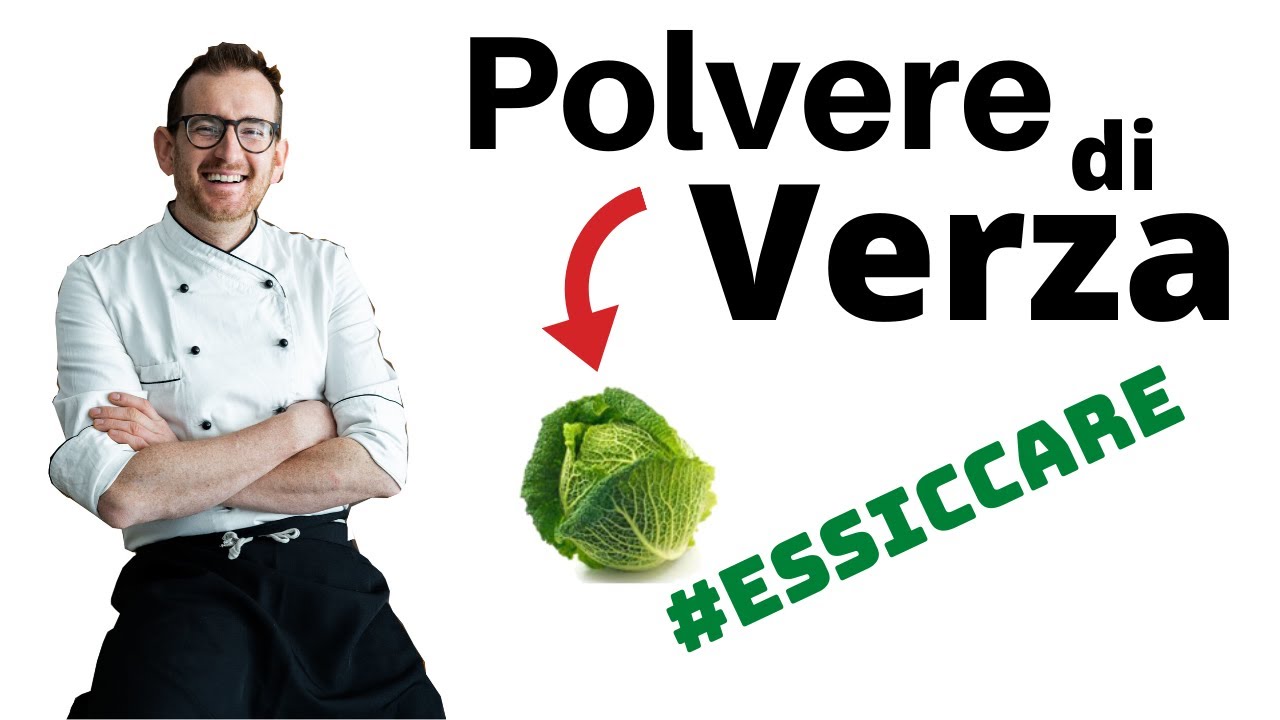 ESSICCARE: Polvere di Verza o altre Verdure