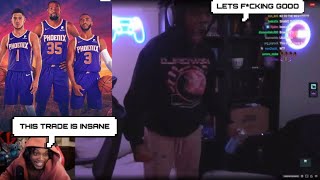 YourRAGE Reacts to Kevin Durant Traded to The Suns LIVE With ScumTK *THE BIGGEST SUNS FAN ALIVE*