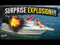 Boat explosion?! Right before vacation?! Of course!!