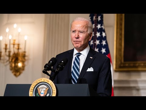 Video: Biden Live Sa COVID-19