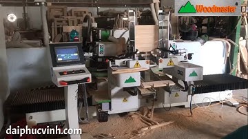 MÁY ĐÁNH MỘNG ÂM DƯƠNG CNC 2 Đầu 4 dao Woodmaster giá tốt