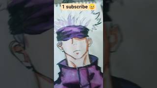gojo anime drawing #popular