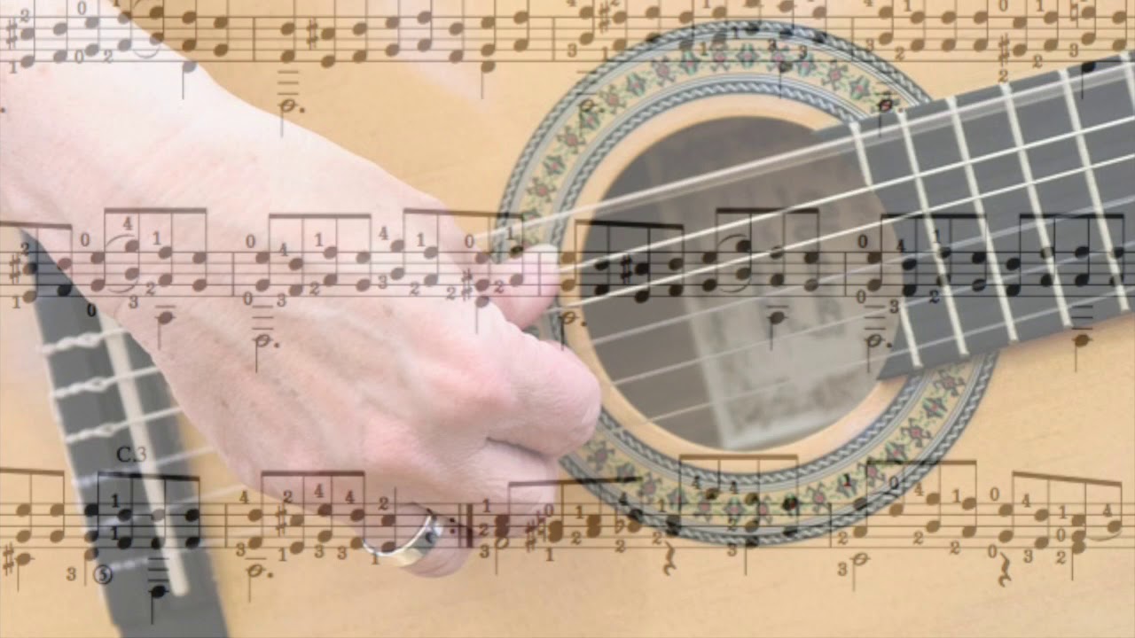 ソルのエチュード ESTUDIO Op6-9／Fernando Sol ギターソロ