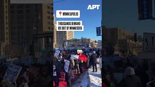 WATCH: Massive Anti‑ICE Protest in Minneapolis as Community Groups Rally for Immigrant Rights | APT