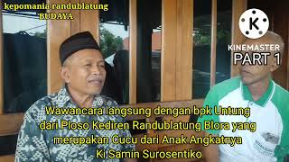 Meluruskan Jejak Sejarah Ki Samin Surosentiko Part 1