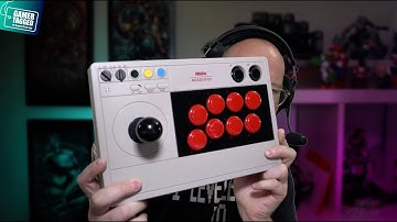 8BitDo Arcade Stick Unboxing, Syncing and First Play Test on Nintendo Switch