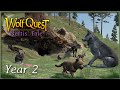 Meet the New Pups || WolfQuest: Neftis' Tale - Year 2 #1