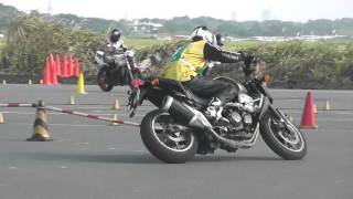 20150927 Dunlop Cup Round4 H2 Z750 MotoGymkhana