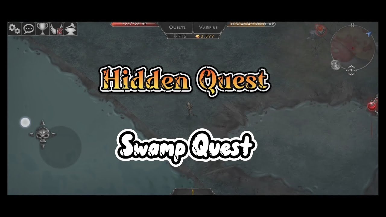 Vampire's Fall Origin Hidden Quest: Swamp Quest ( Did you find it?) 