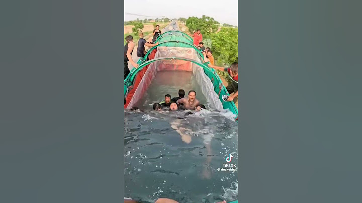 Pool Party in A truck 🤙