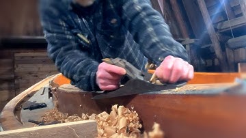 Installing Cedar Coaming Shelves for the New Deck! | Sailboat Refit Clip