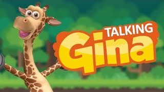 Jogabilidade do Talnkig Gina, a Girafa Falante (2011), por Outfit7 screenshot 2