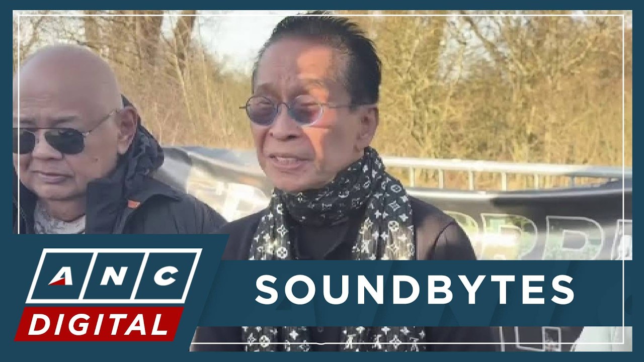 Salvador Panelo says he's applying to become an ICC-accredited lawyer | ANC