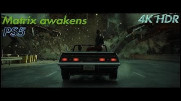 The Matrix awakens PS5 The Chase Part 1 4K HDR Full Gameplay