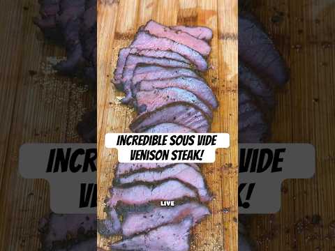 The Wild Wellness Coのレシピ: シカ肉を低温調理で作る完璧なステーキ