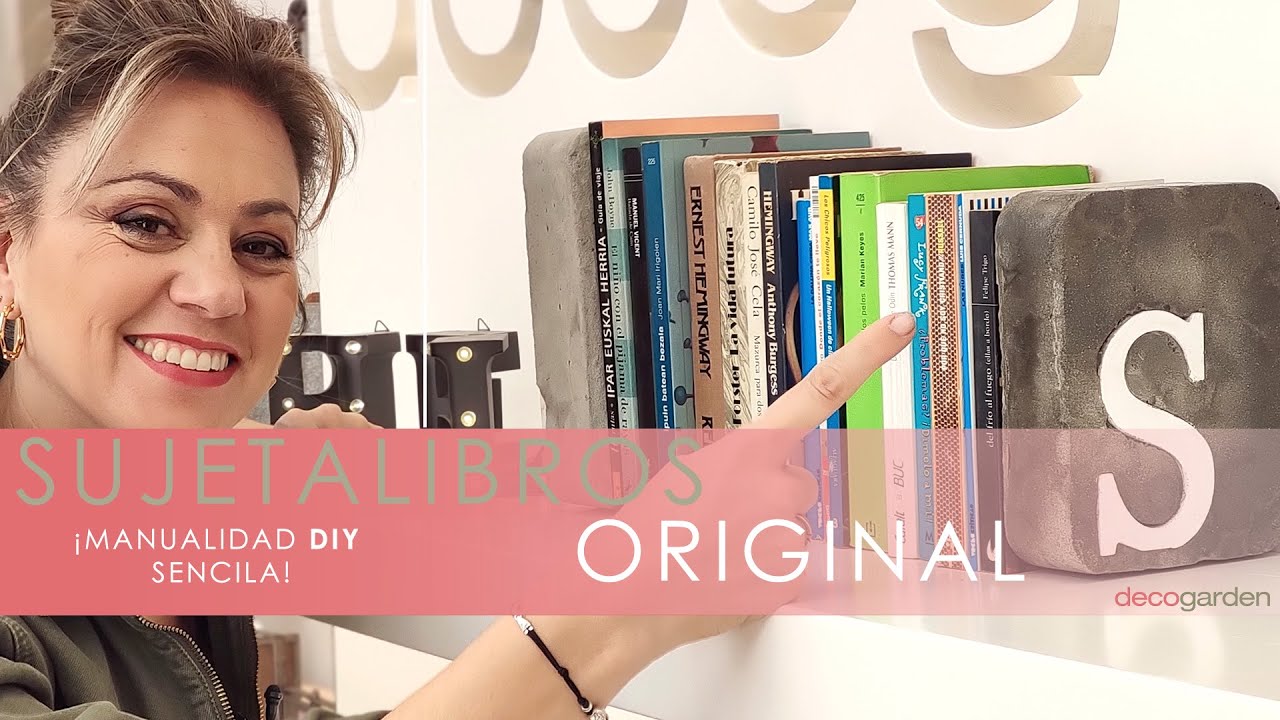 DIY Sujeta libros