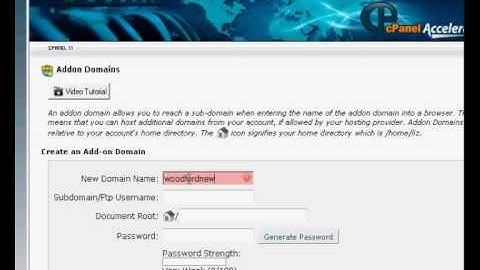 Create an addon domain in cpanel hostgator webhosting