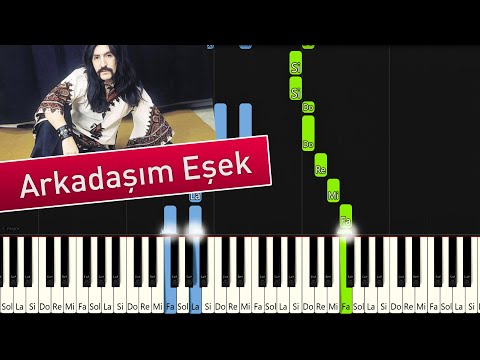 Arkadaşım Eşek | Piyano - Nasıl Çalınır