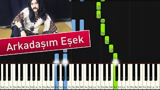 Arkadaşım Eşek | Piyano - Nasıl Çalınır Resimi