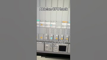 I Fixed My Ableton CPU Issues in 24 Hours Here