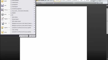 How To Make A Newsletter in Microsoft Office Word 2007