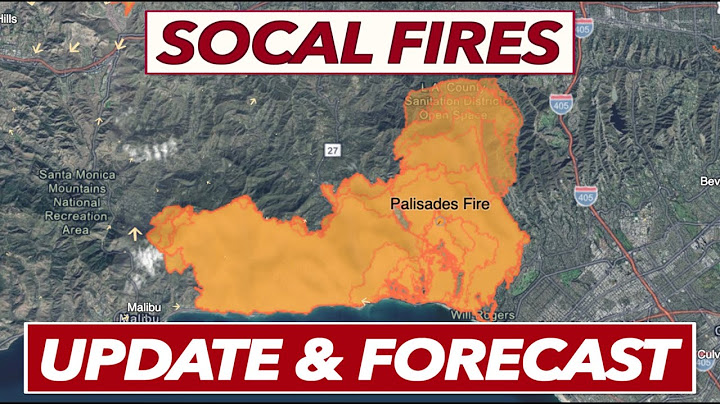 Palisades Fire | Eaton Fire | Red Flag Warning - Update & Forecast Jan 15, 2025