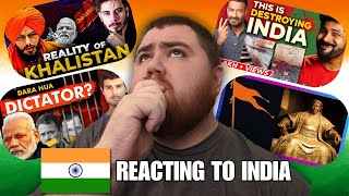 I React To The Most Popular Videos Of These 4 Indian YouTubers 🇮🇳 #india