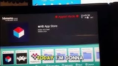 How to Exit Applet Mode Nintendo Switch Homebrew (with captions)