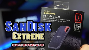 SanDisk Extreme SSD-software