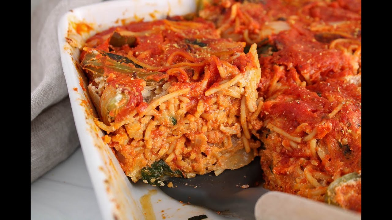 Vegan Baked Spaghetti YouTube