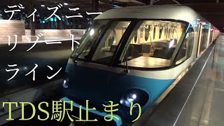 【ディズニーリゾートライン】東京ディズニーシー・ステーション止まりの列車