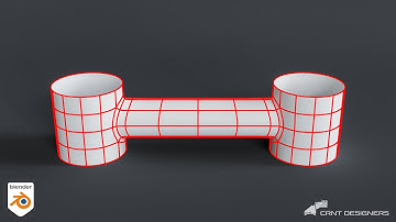 Use This Modeling Trick To Join Cylinders _ Blender Topology Tutorial