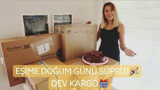 EŞİME DEV SÜPRİZ DOĞUM GÜNÜ HEDİYESİ 7.000TL'LİK ALIŞVERİŞ