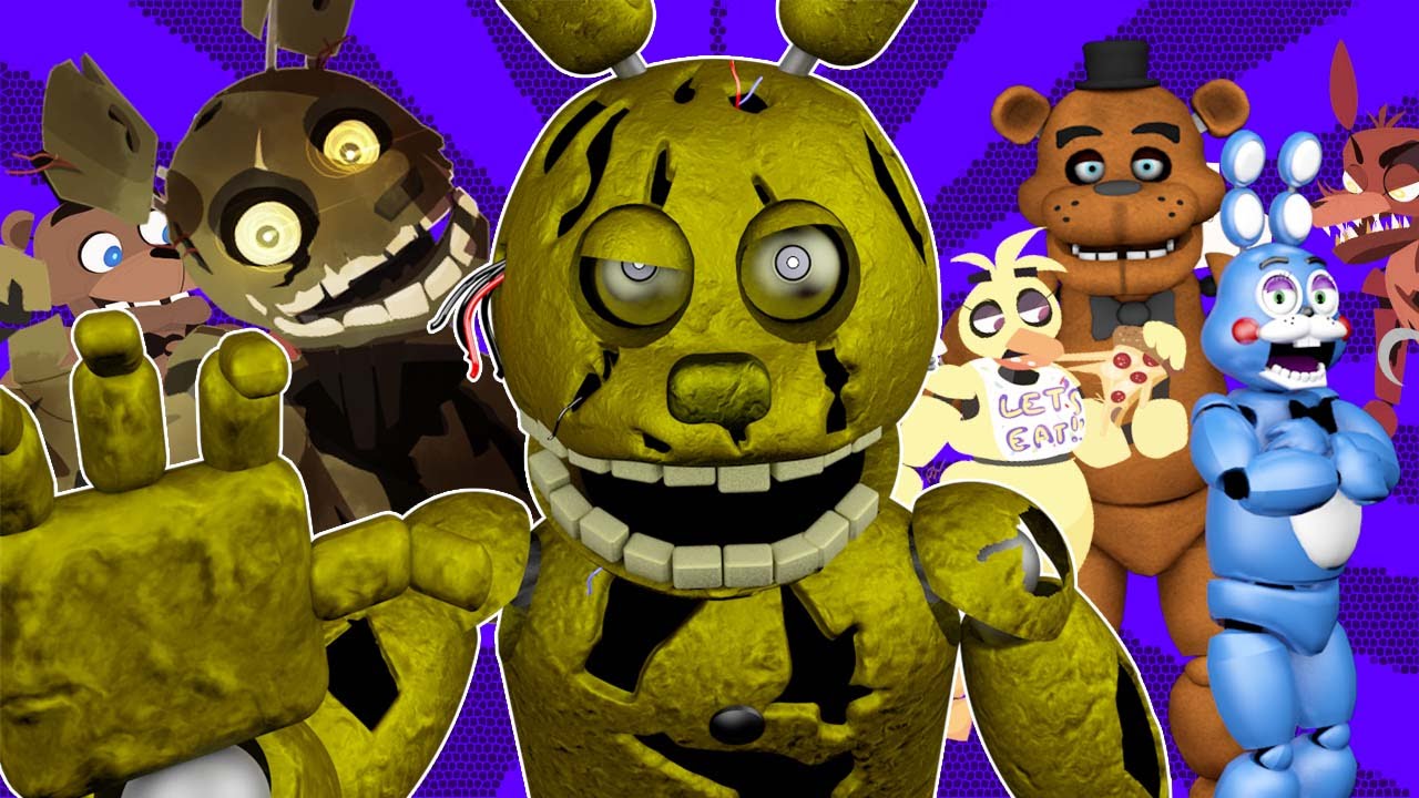 Springtrap Dying Five Nights at Freddy's 3 - SPRINGTRAP OF DEATH - YouTube