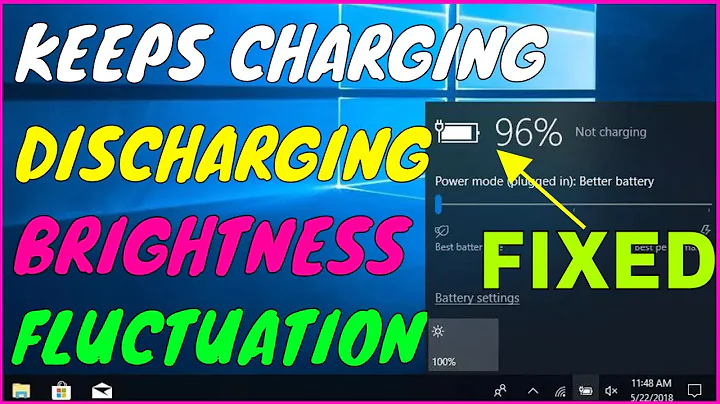 FIX : Battery Plugged in not Charging | Laptop Battery keeps Charging & Discharging when Plugged in