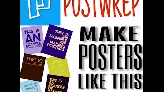 POSTWREP- how to make posters instantly screenshot 4