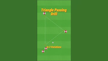 Triangle Passing Drill in 3 Variations!⚽️🔥