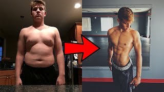 Aidan Proffitt 2 Year Weight Loss Transformation (15-17)