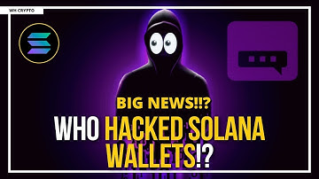 🚨Who Hacked Solana Wallets!?🚨Solana Hack Details!!