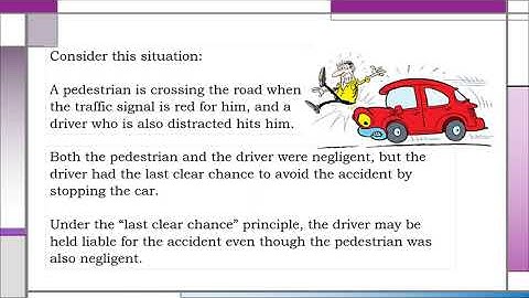 Last Clear Chance Doctrine