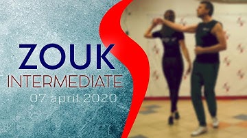 Zouk Intermediate. Зук средние, Ewgeny & Nataly, Sense Dance Studio. Surprise/Сюрприз. 2020 April #2
