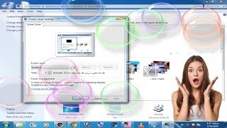 How to appear Bubbles | on Computer's | desktop Screen