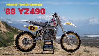 Whiskey Throttle Spotlight - 1988 Yamaha YZ490 Build