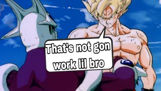 Goku's Devious runback on Cooler.